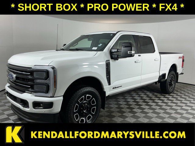Used 2025 Ford F350 Platinum w/ FX4 Off-Road Package AWD/4WD image 1