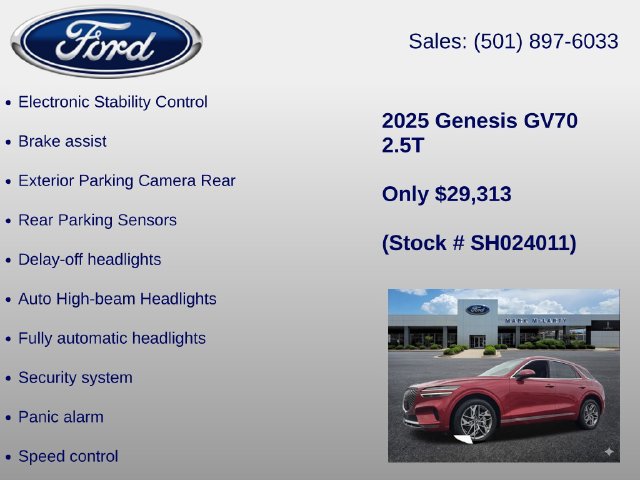 Used 2025 Genesis GV70 2.5T AWD/4WD image 24