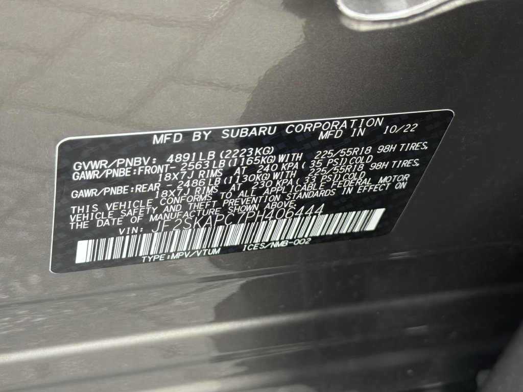Certified 2023 Subaru Forester Limited AWD/4WD image 24