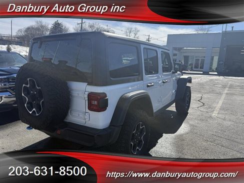 Used 2022 Jeep Wrangler Unlimited Rubicon 4xe w/ Cold Weather Group image 5