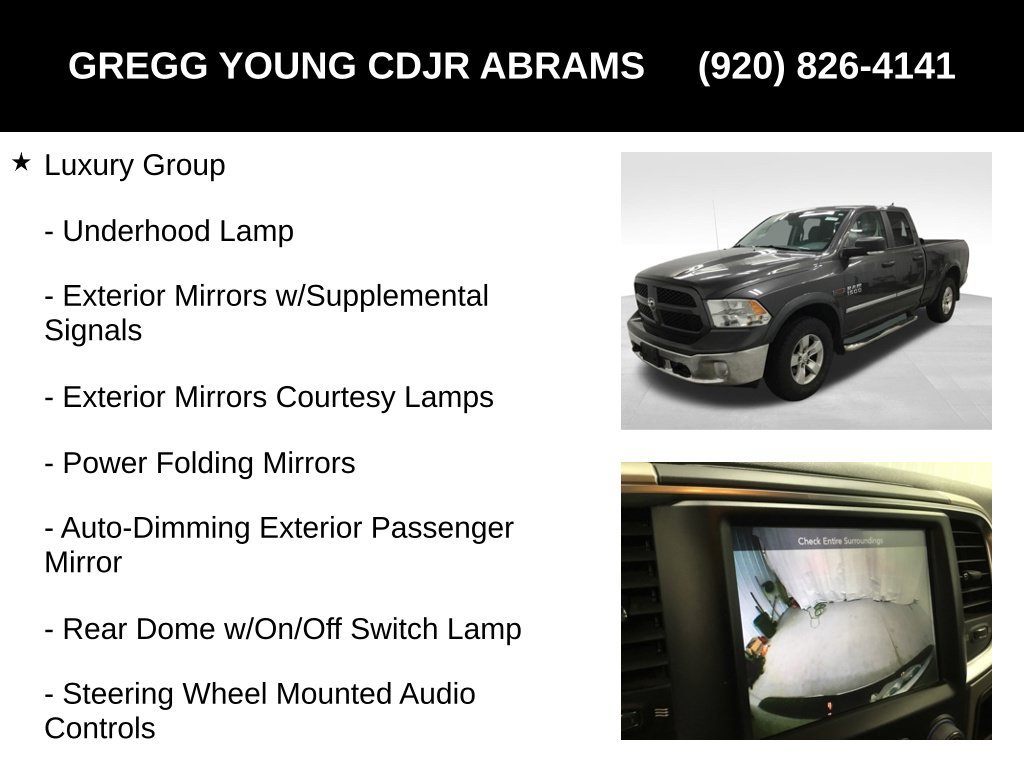 Used 2015 RAM 1500 Outdoorsman AWD/4WD image 31