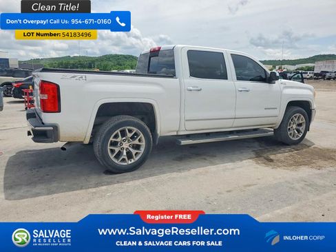 Used 2015 GMC Sierra 1500 SLT w/ SLT Crew Cab Value Package AWD/4WD image 4