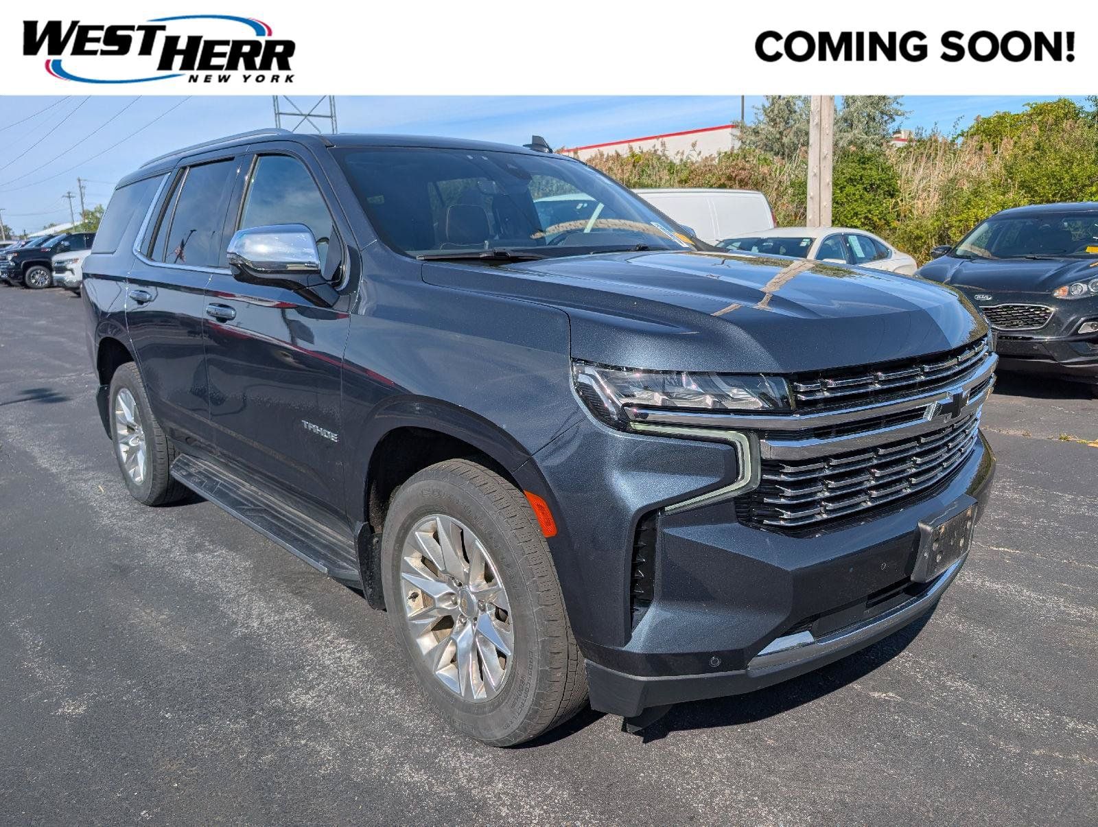 Used 2021 Chevrolet Tahoe Premier w/ Premium Package AWD/4WD image 1