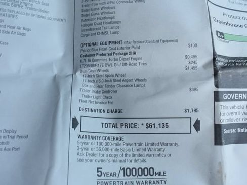 Used 2022 RAM 3500 Tradesman AWD/4WD image 18