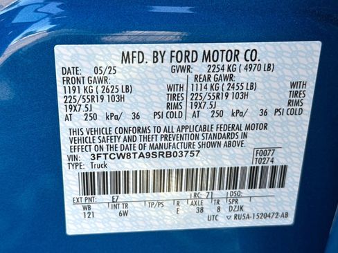 New 2025 Ford Maverick Lobo AWD/4WD image 25