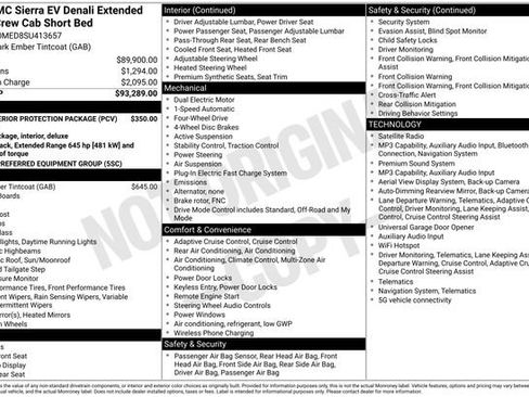 Used 2025 GMC Sierra EV Denali AWD/4WD image 7