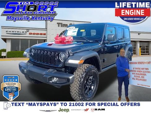 Used 2024 Jeep Wrangler Unlimited Sport AWD/4WD image 1
