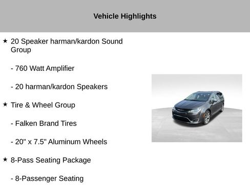 Used 2020 Chrysler Pacifica Limited w/ Tire & Wheel Group FWD image 13