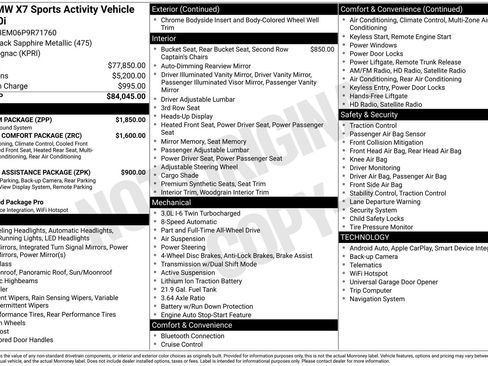 Used 2023 BMW X7 xDrive40i w/ Premium Package image 5