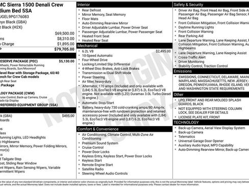 Used 2023 GMC Sierra 1500 Denali w/ Denali Reserve Package image 36