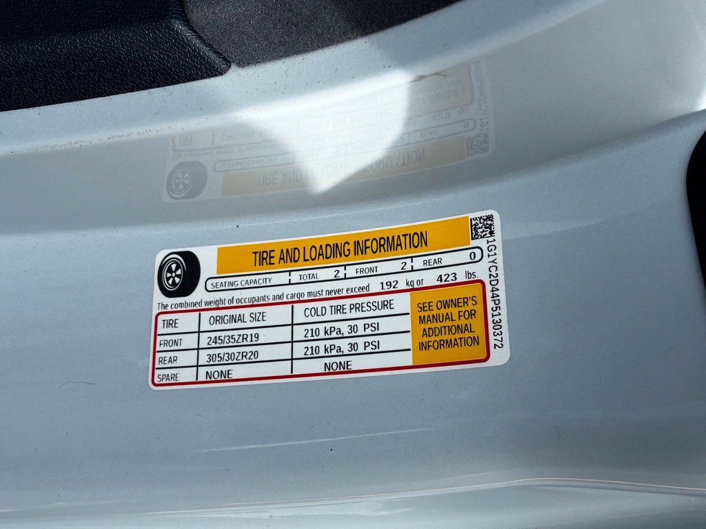 Used 2023 Chevrolet Corvette Stingray Premium Cpe w/ 3LT RWD image 57