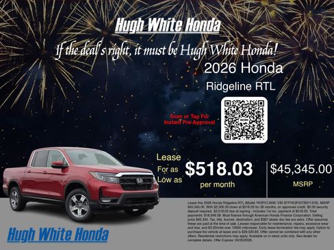 New 2026 Honda Ridgeline RTL image 3
