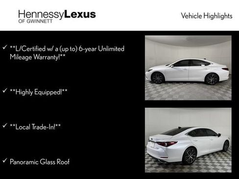 Used 2025 Lexus ES 350 w/ Premium Package FWD image 12