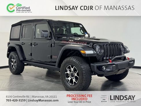 Certified 2020 Jeep Wrangler Unlimited Rubicon AWD/4WD image 1