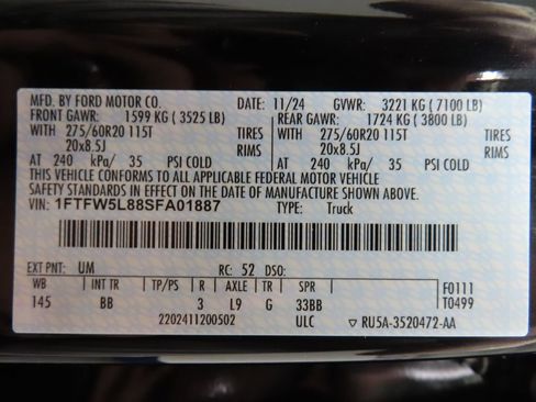 Used 2025 Ford F150 Lariat w/ Equipment Group 501A Mid image 78