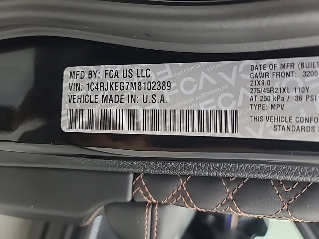 Used 2021 Jeep Grand Cherokee L Summit AWD/4WD image 47