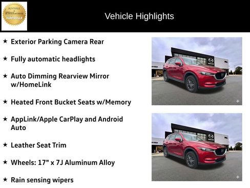 Used 2021 MAZDA CX-5 Touring w/ Touring Preferred SV Package image 12