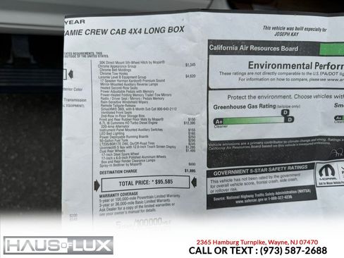 Used 2022 RAM 3500 Laramie AWD/4WD image 13