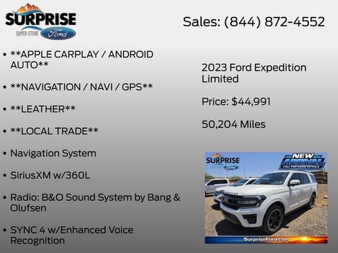 Used 2023 Ford Expedition Limited RWD image 17
