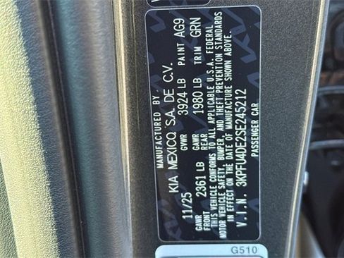 New 2025 Kia K4 EX image 34