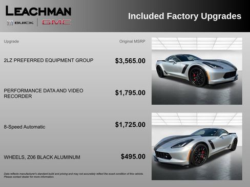 Used 2016 Chevrolet Corvette Z06 w/ 2LZ Preferred Equipment Group RWD image 10