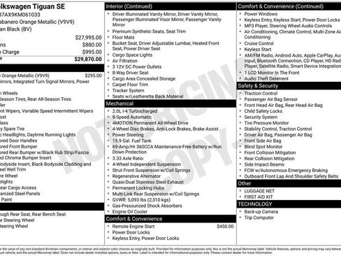Used 2019 Volkswagen Tiguan SE image 6