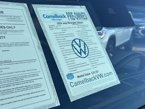 Used 2024 Jeep Wrangler Sahara w/ Technology Group image 6