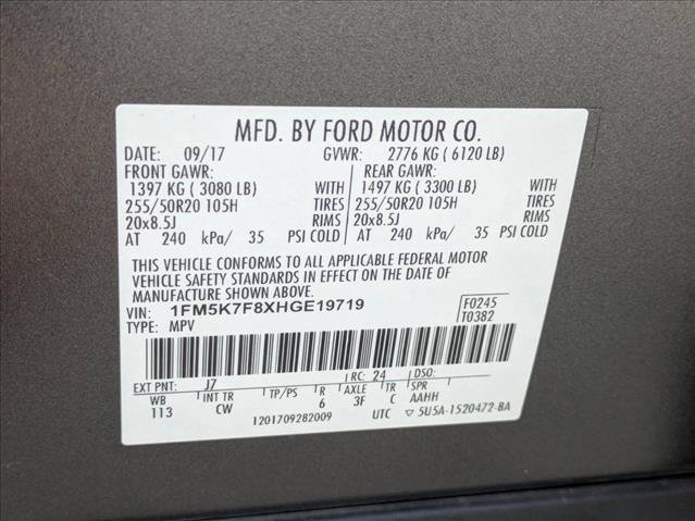Used 2017 Ford Explorer Limited w/ Equipment Group 301A FWD image 15