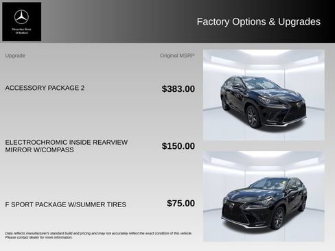 Used 2019 Lexus NX 300 F Sport w/ Accessory Package 2 FWD image 5