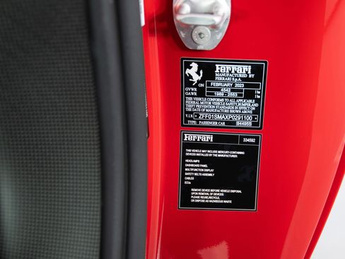 Certified 2023 Ferrari 296 GTS image 55