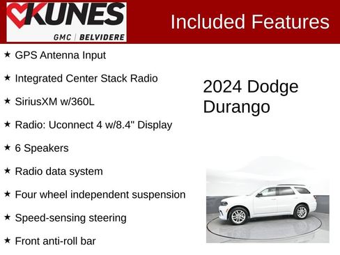 Used 2024 Dodge Durango GT AWD/4WD image 2