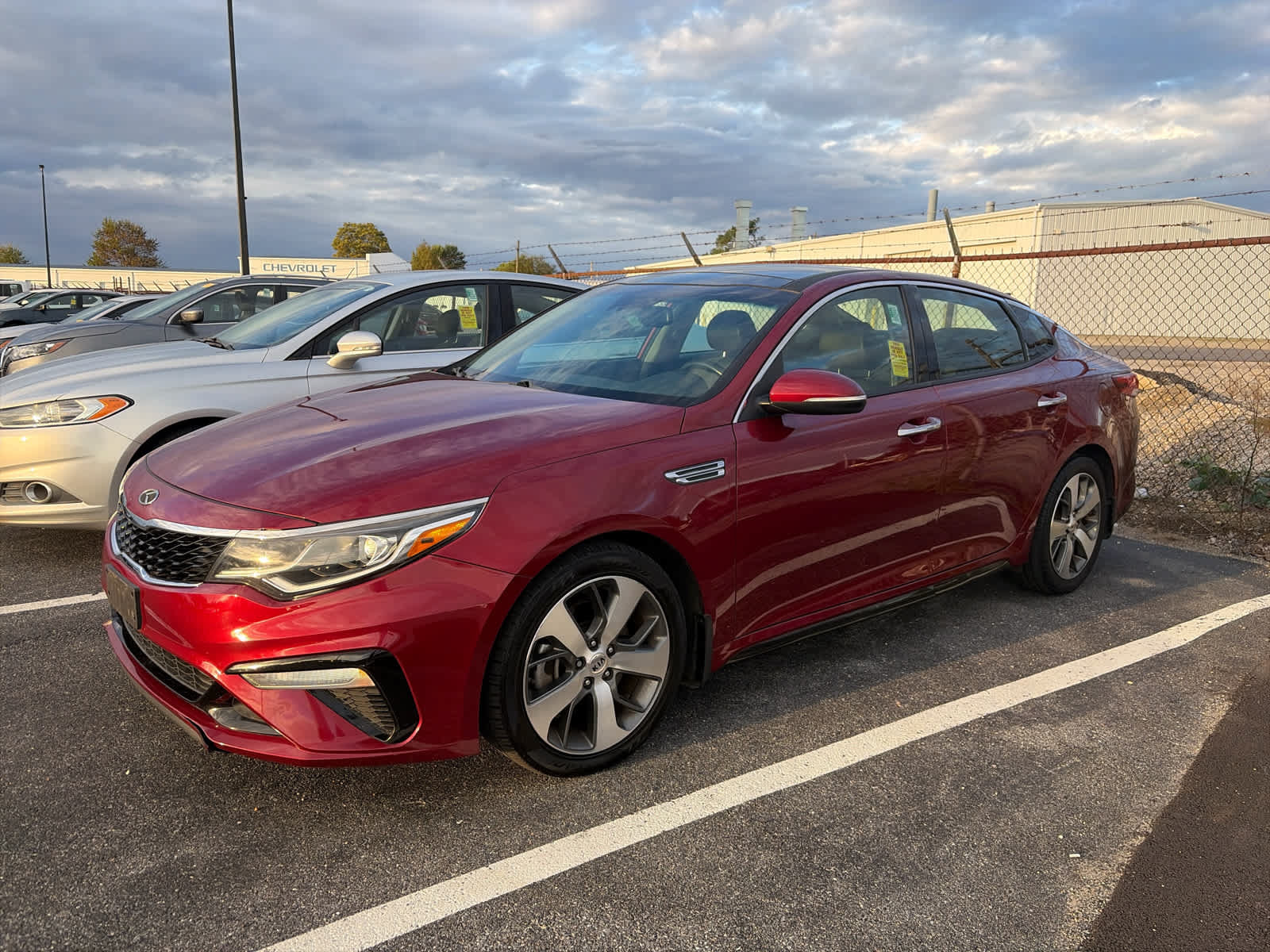 Used 2019 Kia Optima S w/ S Panoramic Sunroof Package FWD image 1