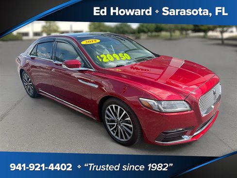 Used 2019 Lincoln Continental Select FWD image 1