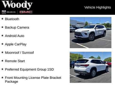 New 2026 Buick Enclave Preferred w/ Power Package AWD/4WD image 3