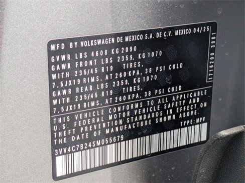 New 2025 Volkswagen Taos SEL image 27
