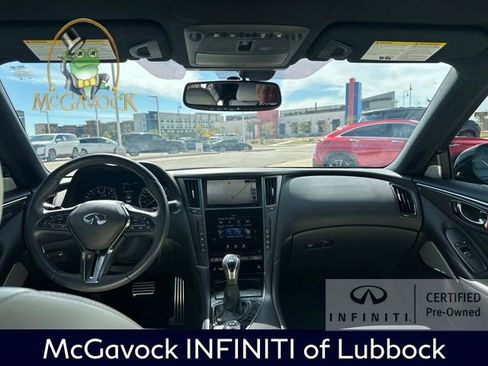 Certified 2023 INFINITI Q50 Red Sport 400 w/ Black Opal Edition image 19