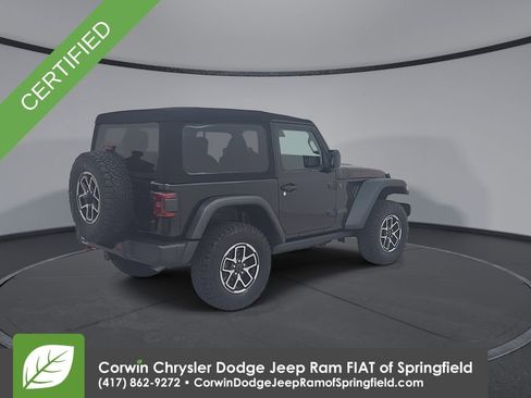 Certified 2024 Jeep Wrangler Rubicon w/ Convenience Group image 15