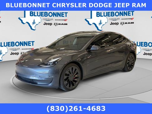 Used 2023 Tesla Model 3 Performance AWD/4WD image 1