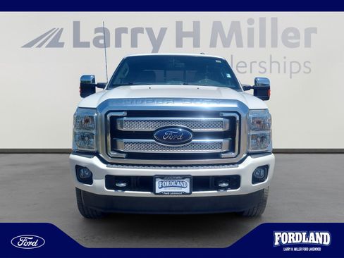 Used 2015 Ford F350 Platinum AWD/4WD image 8