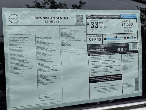 New 2025 Nissan Sentra SR w/ Midnight Edition image 17