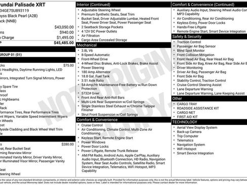 Used 2025 Hyundai Palisade XRT FWD image 6