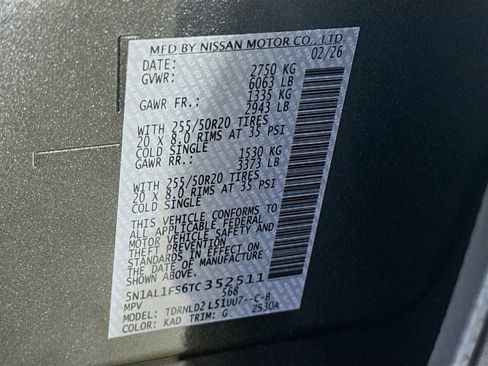 New 2026 INFINITI QX60 Luxe w/ Cargo Package image 42