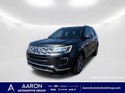 Used 2018 Ford Explorer Limited w/ Ford Safe & Smart Package