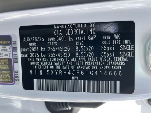 New 2026 Kia Sorento EX w/ EX Premium Package image 38