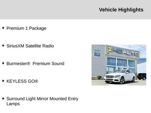 Used 2016 Mercedes-Benz C 300 4MATIC Sedan image 2