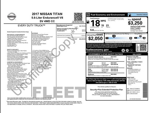 Used 2017 Nissan Titan SV image 3