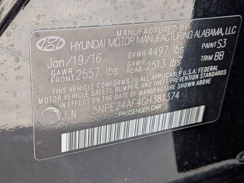 Used 2016 Hyundai Sonata SE FWD image 27