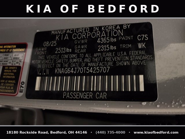 Certified 2026 Kia K5 GT-Line FWD image 14