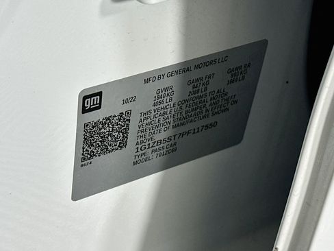 Used 2023 Chevrolet Malibu LS w/ LPO, Floor Liner Package FWD image 12