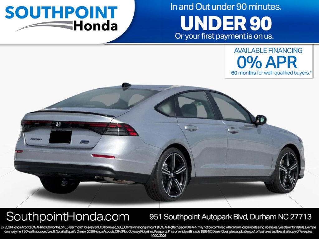 New 2026 Honda Accord Sport image 3